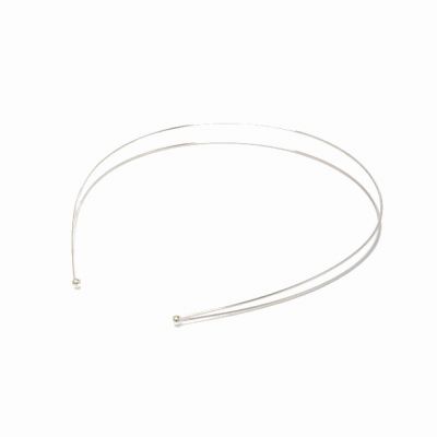 Double wire tiara band