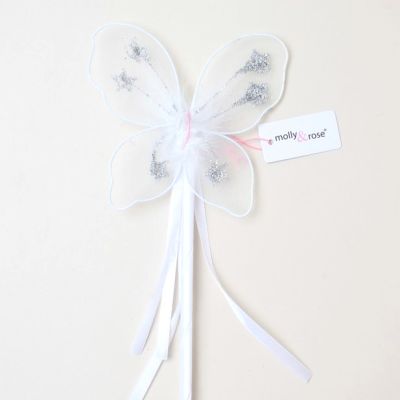 White butterfly wand