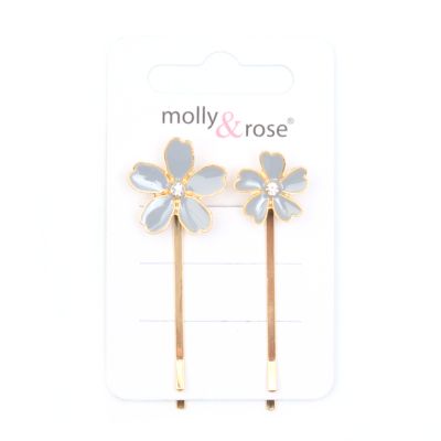 Bulk Clearance - 416pcs. Gilt flower grips