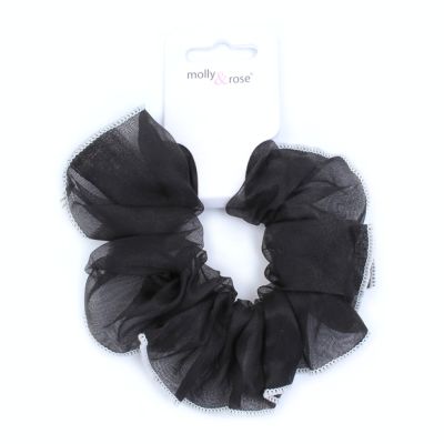 Large - Contrast edge scrunchie. Dia.13cm