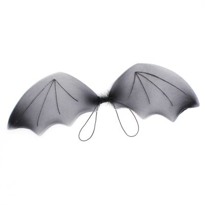 Black net bat wings