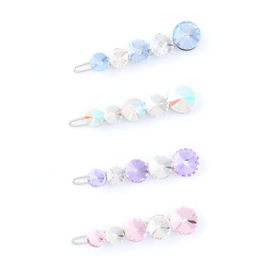 Graduated Diamante Stone Hair Slide 5cm