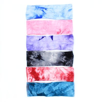 Tie dye print bandeau