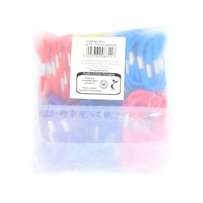 Elastics - Brights - Pack of 100 - 5mm thick