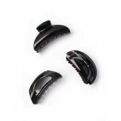 Assorted style Black clamp 8.5cm