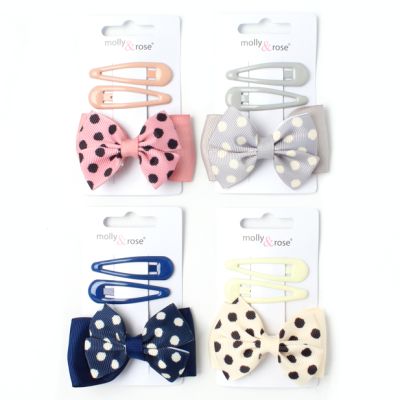 Bow clip & sleepies set