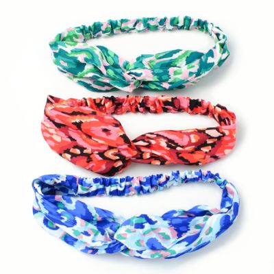 Bright abstract print link detail bandeau