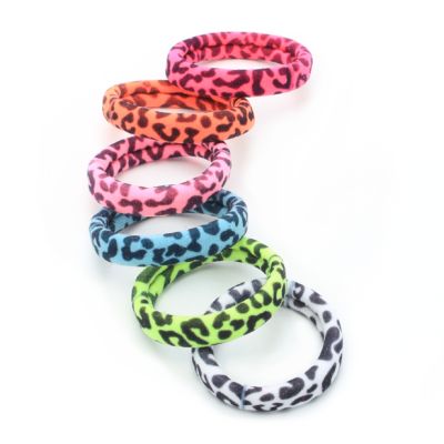 Jersey elastics - Assorted - Card of 6 - 8mm thick