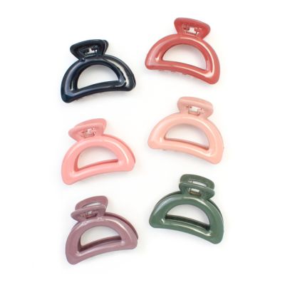 Curved hair clamp 7cm