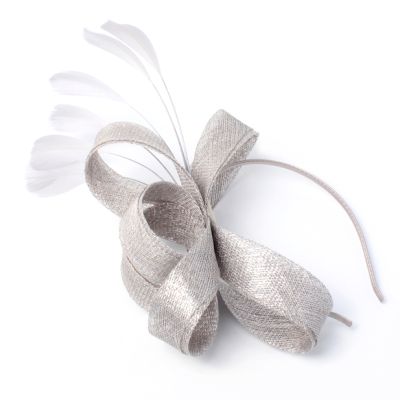 Style Ivy. Looped fascinator on an aliceband