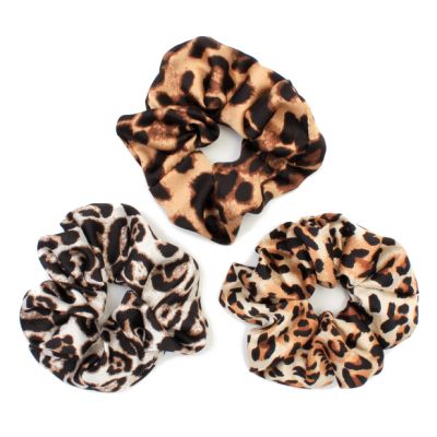 Extra Large - Animal print scrunchie.Dia.12cm