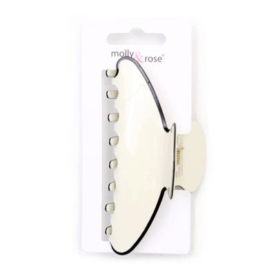 Black and Cream contrast trim clamp 10cm