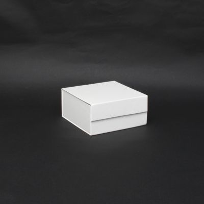 10x10x5cm. White gift box. Magnetic closure.