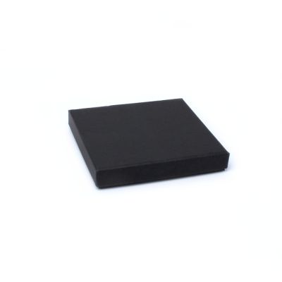 Size: 12x12x2cm. Black gift box with lid