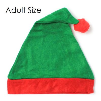 Christmas elf hat* with red bobble pompom