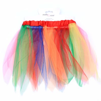 Rainbow net tutu. Single layered. Child size