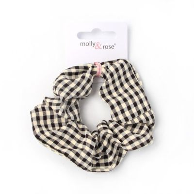 Regular - Gingham Scrunchie. Dia.10cm