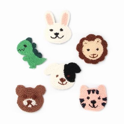 Crochet animal sleepies 4.5cm