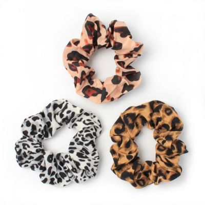 Regular - Animal print scrunchie. Dia.10cm