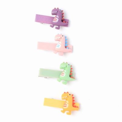 Dinosaur motif clips. 3.5cm