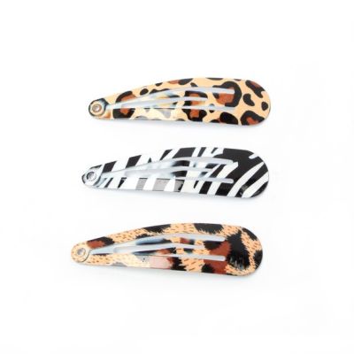 Card of 6 Animal print sleepies 5cm