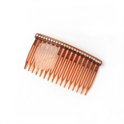 8cm Tort side comb with diamante stones