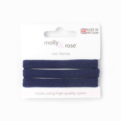 UK made - Nylon elastics - Navy