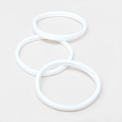 UK made - Recycled polyester elastics - White - XL