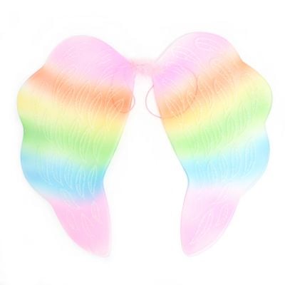 Rainbow Angel wings. 54x47cm