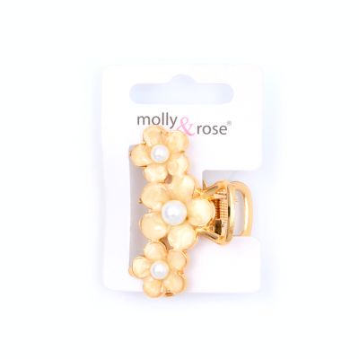 Pearl flower clamp 5cm