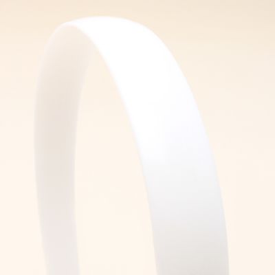 2cm wide D profile plastic aliceband core