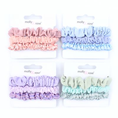 Small - Assorted style scrunchie. Dia.5.5cm