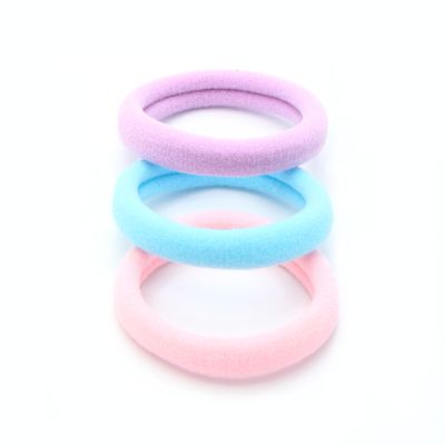 Jersey elastics - Pastels - Card of 6 - 8mm thick