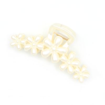 Pearl flower design clamp 10cm