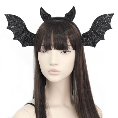 Halloween bat ears and wings aliceband