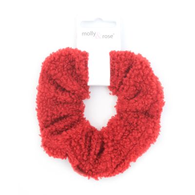 Regular - Boucle fabric scrunchie. Dia.11cm