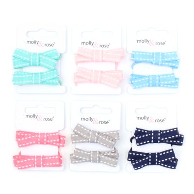 Bow elastics - Assorted - Card Of 2 - 2mm thick