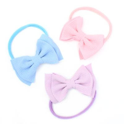 Child size bow bandeau in Pastels