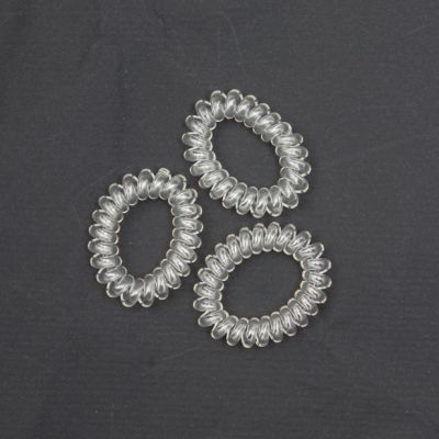 Bulk Packed - Telephone Elastics - Clear