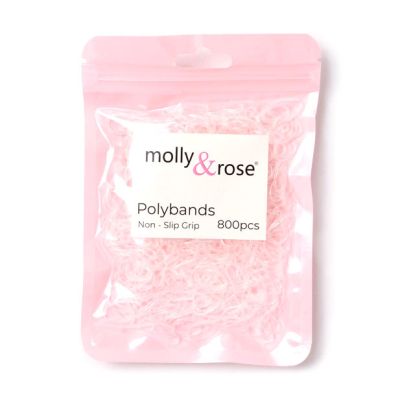 Polyurethane bands - Clear - Pack of 800 - 1mm thick