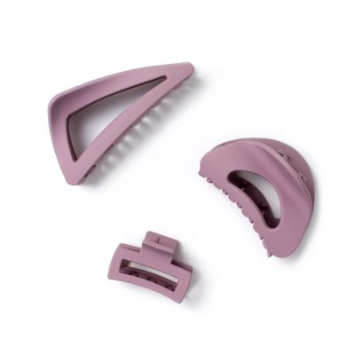 3 piece clamp set in Neutral shades