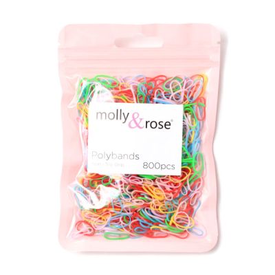 Polyurethane bands - Colours - Pack of 800 - 1mm thick