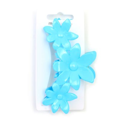 Flower design hair clamp 9cm