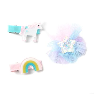 Assorted motif clips 3cm