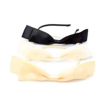 6mm wide aliceband with large bow