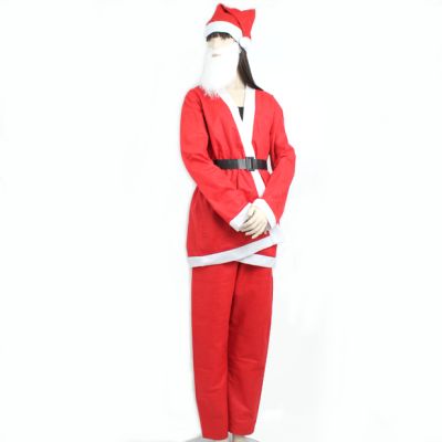 Adult size Christmas Santa suit. 5 piece