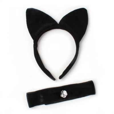 Cat alice band and collar set