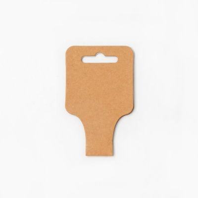 Brown Kraft hanging card. Pack of 50