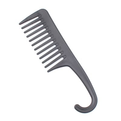 100% recycled plastic wide tooth comb 22cm
