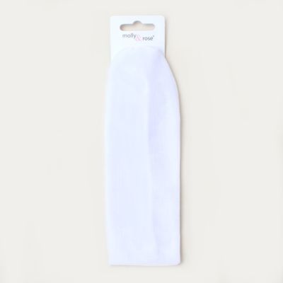 White bandeau 20x7cm